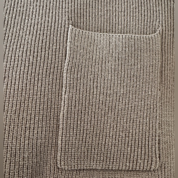 FIGS Women's Beige /Brown Knit Pants Set - Picture 8 of 10